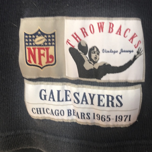 Reebok Gridiron Classic Gale Sayers Chicago Bears 1965-1971 Sz M (Sku 46) - Picture 5 of 16